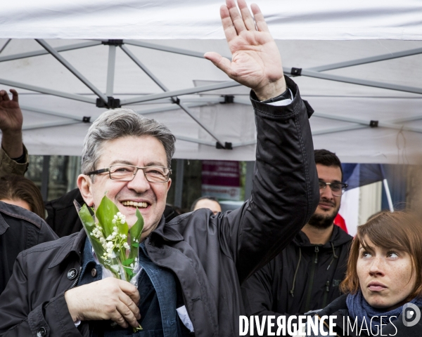 1er MAI 2017 de la France Insoumise / JL Melenchon