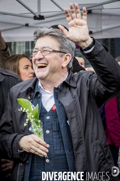 1er MAI 2017 de la France Insoumise / JL Melenchon
