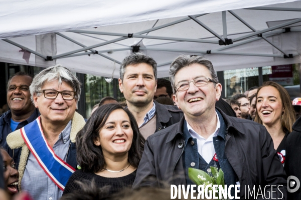 1er MAI 2017 de la France Insoumise / JL Melenchon