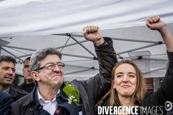 1er MAI 2017 de la France Insoumise / JL Melenchon