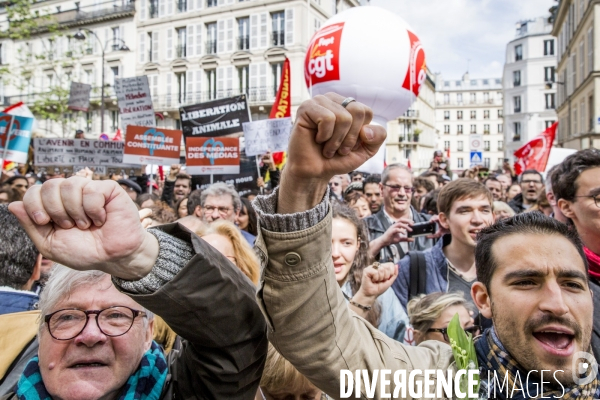 1er MAI 2017 de la France Insoumise / JL Melenchon