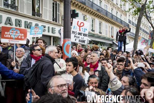 1er MAI 2017 de la France Insoumise / JL Melenchon