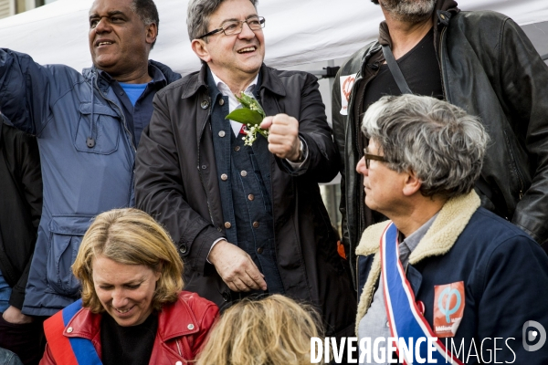 1er MAI 2017 de la France Insoumise / JL Melenchon