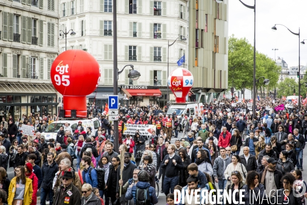 1er MAI 2017 - Manifestation anti Le Pen