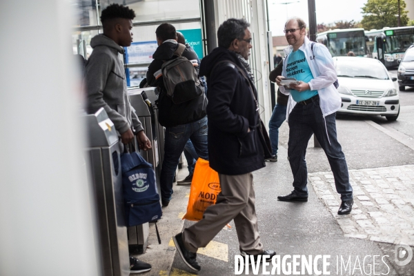 Les macronistes au Bourget et à Drancy