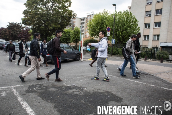 Les macronistes au Bourget et à Drancy