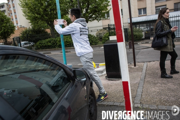 Les macronistes au Bourget et à Drancy