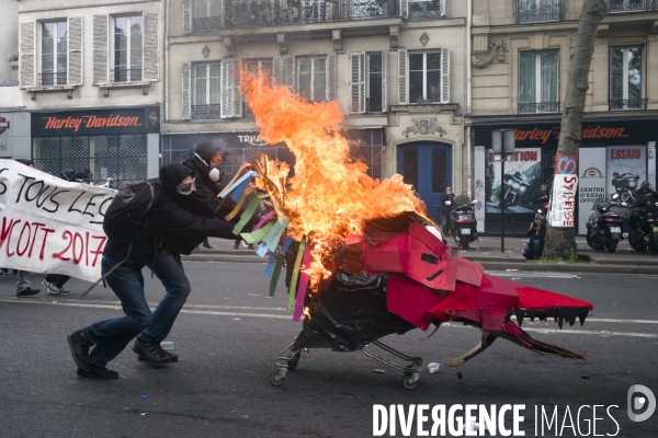 Manifestation du 1er mai 2017 à Paris