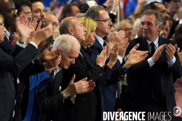 Emmanuel Macron. Meeting de La Villette