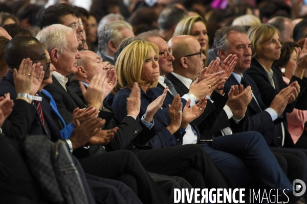 Emmanuel Macron. Meeting de La Villette