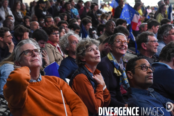 Emmanuel Macron. Meeting de La Villette