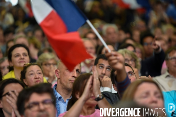 Emmanuel Macron. Meeting de La Villette