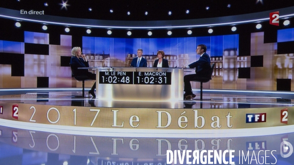 Debat presidentielle 2017 macron/le pen