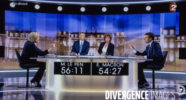 Debat presidentielle 2017 macron/le pen