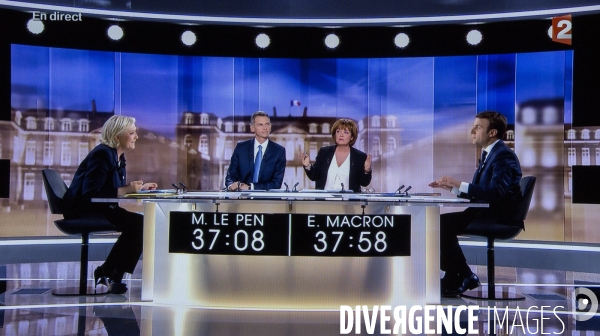 Debat presidentielle 2017 macron/le pen