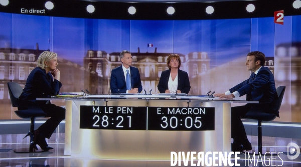 Debat presidentielle 2017 macron/le pen