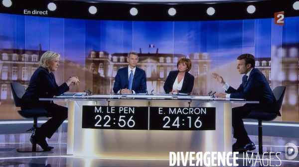 Debat presidentielle 2017 macron/le pen