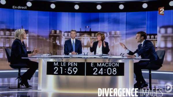 Debat presidentielle 2017 macron/le pen