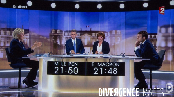 Debat presidentielle 2017 macron/le pen