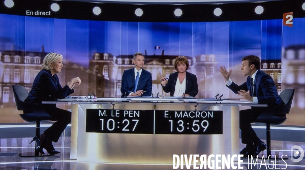 Debat presidentielle 2017 macron/le pen