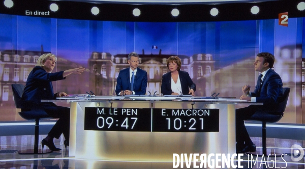 Debat presidentielle 2017 macron/le pen