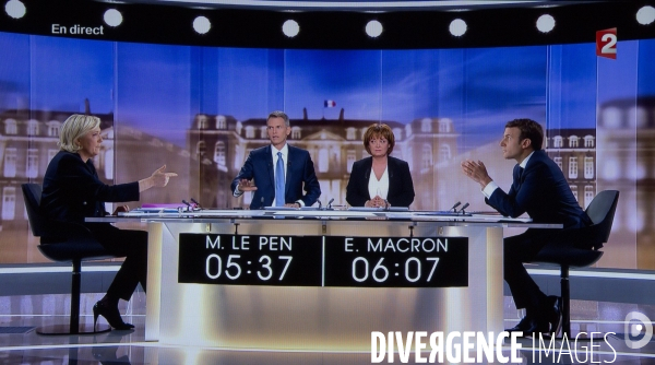 Debat presidentielle 2017 macron/le pen