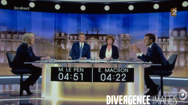 Debat presidentielle 2017 macron/le pen