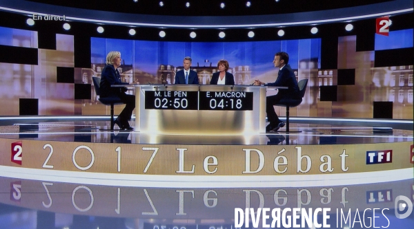 Debat presidentielle 2017 macron/le pen