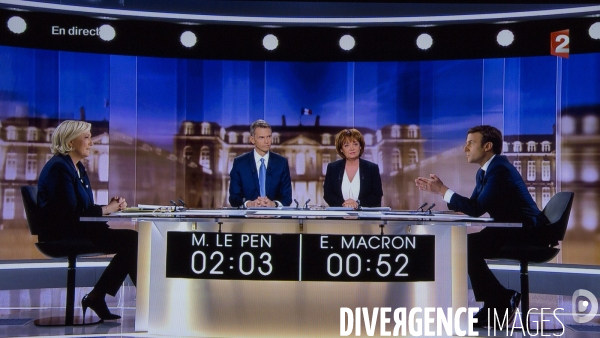 Debat presidentielle 2017 macron/le pen