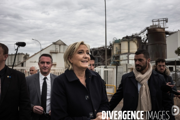 Marine Le Pen chez Altéo