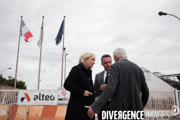 Marine Le Pen chez Altéo