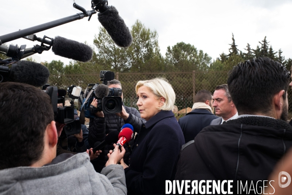 Marine Le Pen chez Altéo