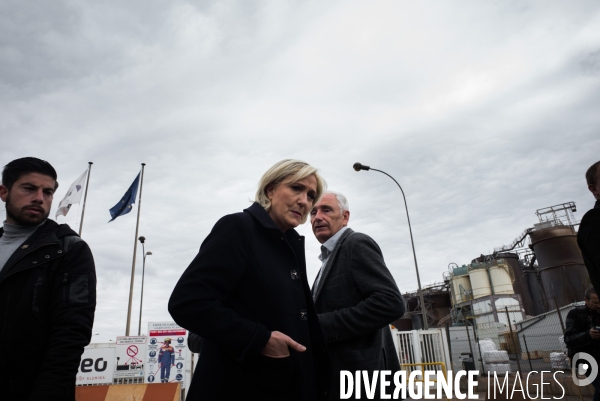 Marine Le Pen chez Altéo