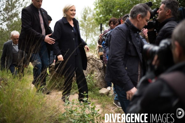 Marine Le Pen chez Altéo