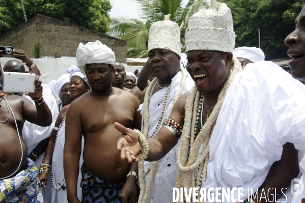 Cérémonies KPESOSO : Fête vaudou de la Pierre sacrée