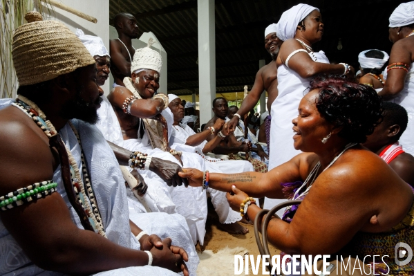 Cérémonies KPESOSO : Fête vaudou de la Pierre sacrée