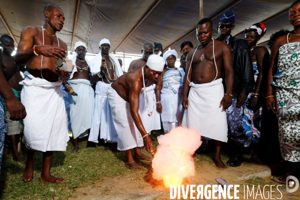 Cérémonies KPESOSO : Fête vaudou de la Pierre sacrée