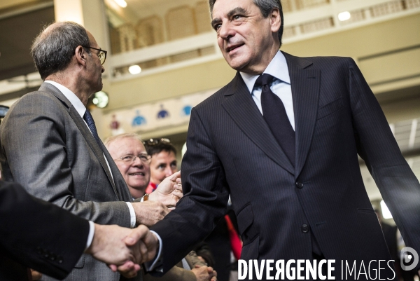 CP2017 : François Fillon rencontre les acteurs de la filière Cheval.