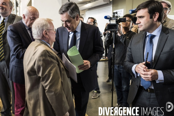CP2017 : François Fillon rencontre les acteurs de la filière Cheval.