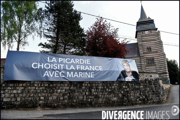 Marine Le Pen à Ennemain