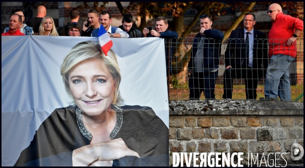 Marine Le Pen à Ennemain