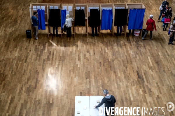 Bureau de vote, 2e tour de l  élection présidentielle