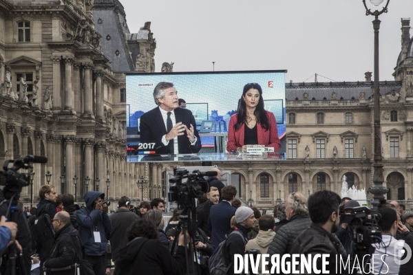 Avant soirée - 2ème tour présidentielle 2017 : Soirée électorale d Emmanuel Macron