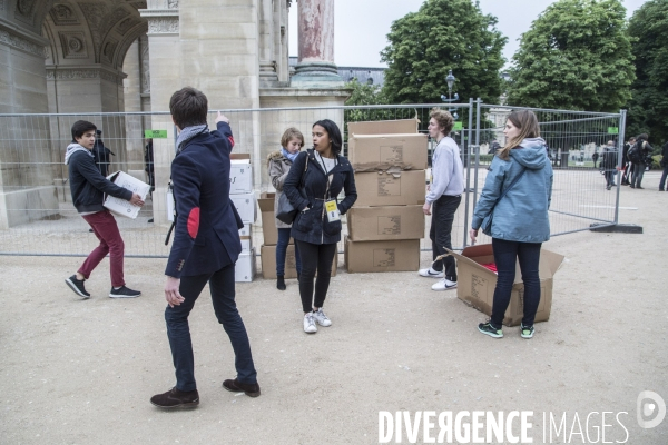 Avant soirée - 2ème tour présidentielle 2017 : Soirée électorale d Emmanuel Macron