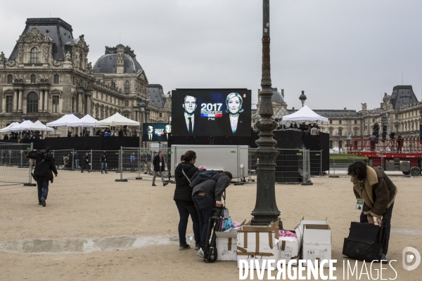 Avant soirée - 2ème tour présidentielle 2017 : Soirée électorale d Emmanuel Macron