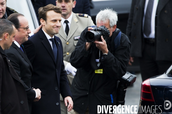 François Hollande invite le nouveau président de la république Emmanuel MACRON à la cérémonie du 8 mai.