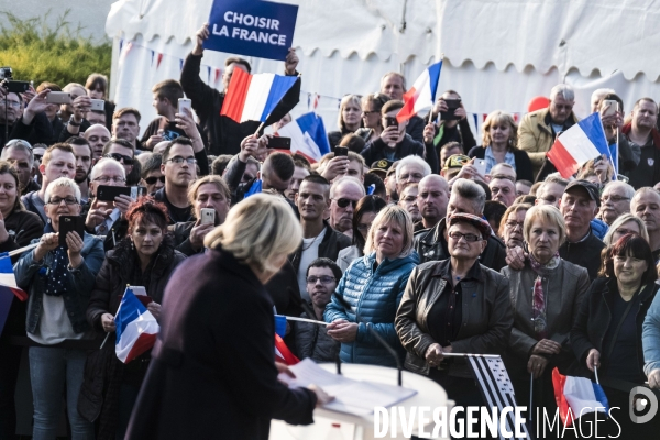 CP2017 : Dernier meeting de Marine le Pen.