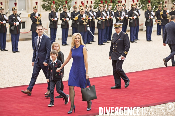 Passation de pouvoir Hollande - Macron