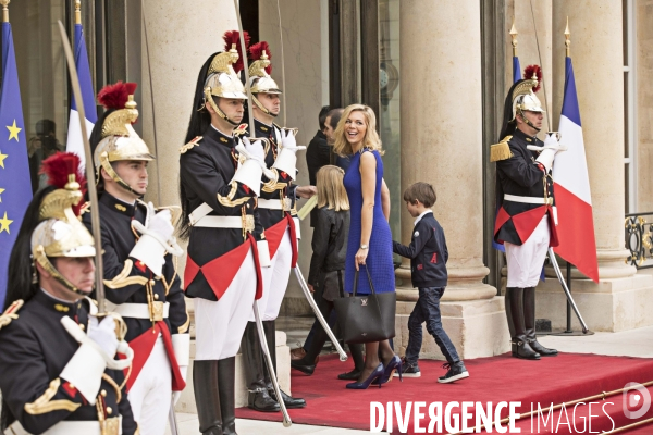 Passation de pouvoir Hollande - Macron