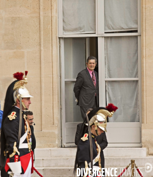 Passation de pouvoir Hollande - Macron